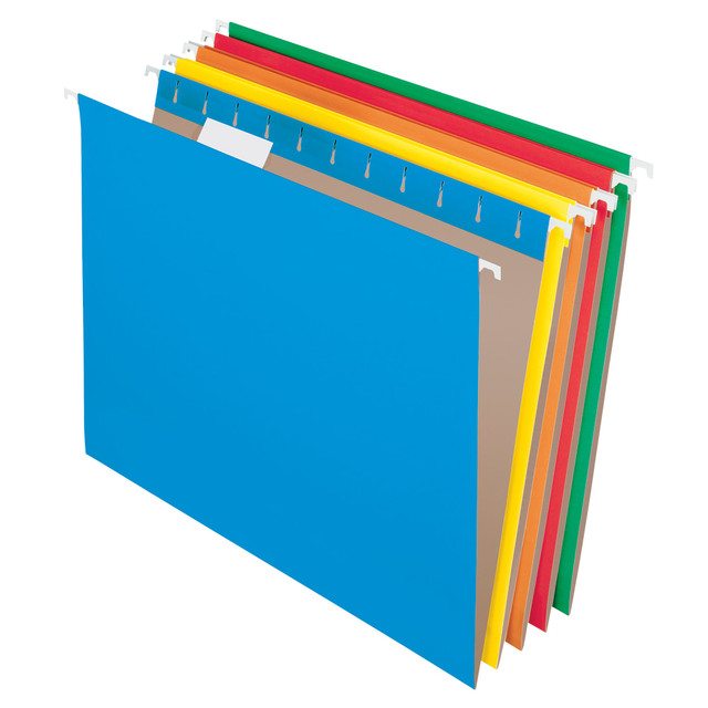OFFICE DEPOT 81663OD  Brand Hanging File Folders, Letter Size, Assorted Colors, Box Of 25