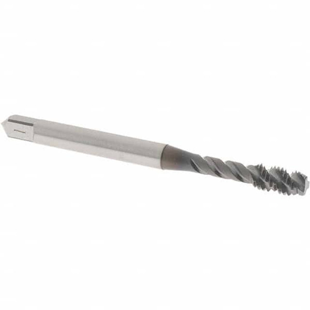 OSG 2913808 Spiral Flute Tap: #10-32 UNF, 3 Flutes, Modified Bottoming, 2B Class of Fit, Vanadium High Speed Steel, TICN Coated