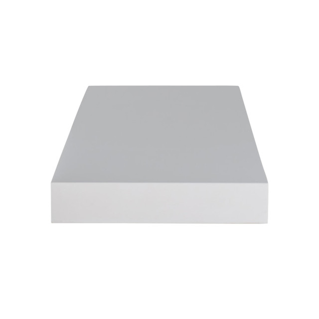 EURO STYLE, INC. 09748WHT Eurostyle Barney 43in Floating Shelf, White EURO STYLE, INC. 09748WHT Eurostyle Barney 43in Floating Shelf, White
