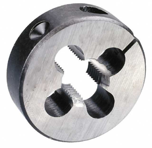 Cle-Line C65721 Round Die: M2.5x0.45, High Speed Steel