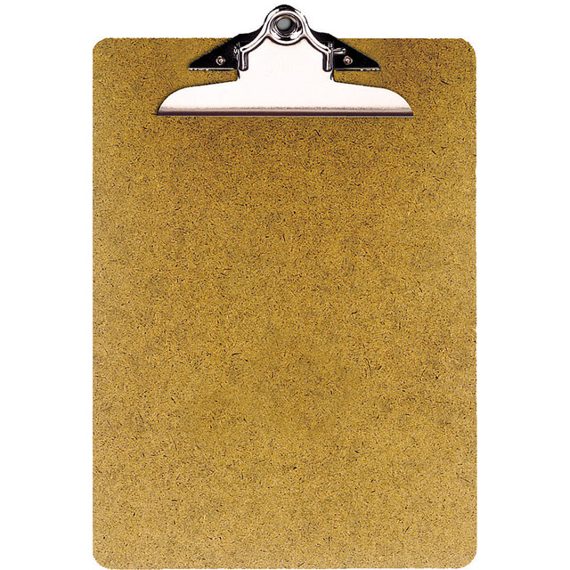 OFFICEMATE INTERNATIONAL CORP. 83140 OIC 100% Recycled Hardboard Clipboard, Letter Size, 9in x 12 1/2in, Brown, 83140 OFFICEMATE INTERNATIONAL CORP. 83140 OIC 100% Recycled Hardboard Clipboard, Letter Size, 9in x 12 1/2in, Brown, 83140