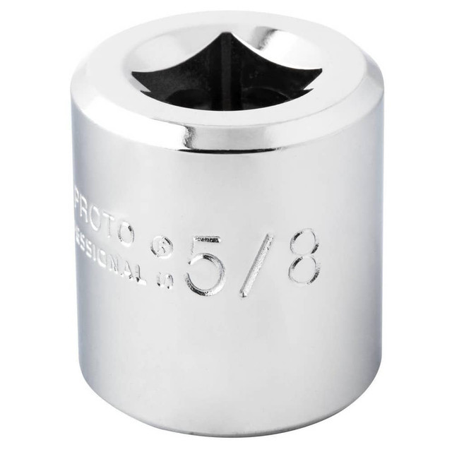 Proto J5220HS Hand Socket: 5/8" Socket, 6-Point