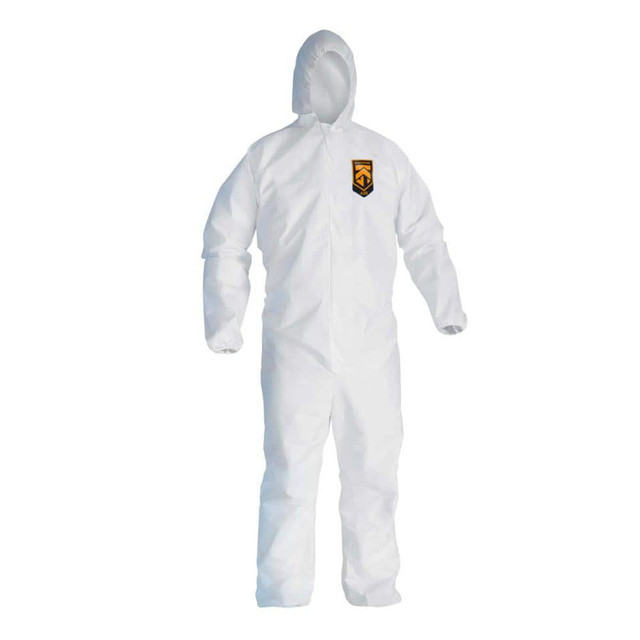 KleenGuard 30924 Disposable Coveralls: Size 5X-Large, SMS, Zipper Closure