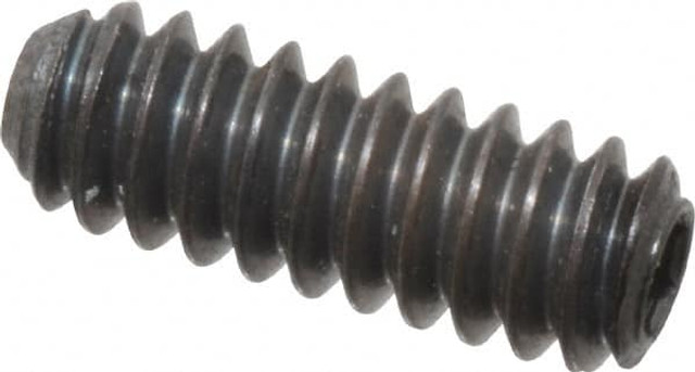 Unbrako 109433 Set Screw: #6-32 x 3/8", Cup Point, Alloy Steel, Grade 8