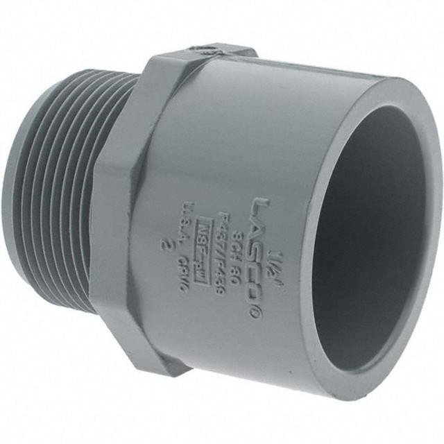 Value Collection BD-16713 1-1/2" CPVC Plastic Pipe Male Adapter