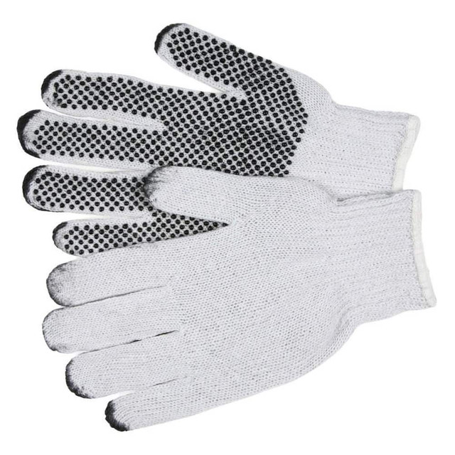 MCR Safety 9650LM General Purpose Work Gloves: Large, Polyvinylchloride Coated, Cotton Blend