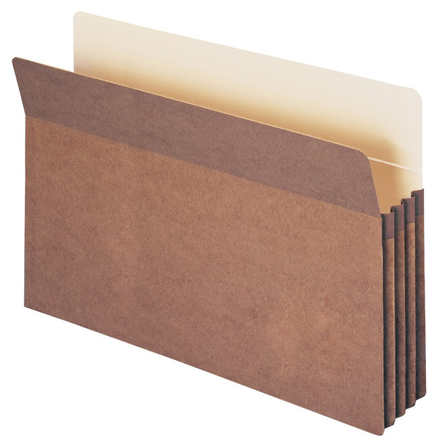 SMEAD MFG CO 1526EB Smead Expanding File Pockets, 3 1/2in Expansion, 9 1/2in x 14 3/4in, 30% Recycled, Redrope SMEAD MFG CO 1526EB Smead Expanding File Pockets, 3 1/2in Expansion, 9 1/2in x 14 3/4in, 30% Recycled, Redrope