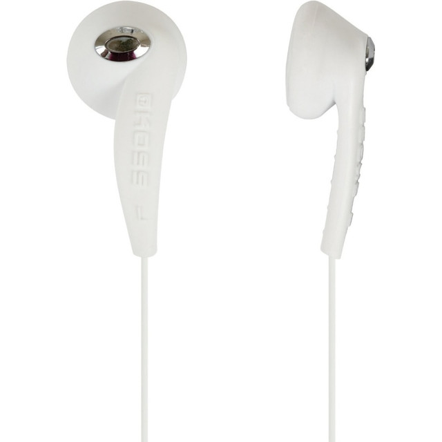 KOSS CORPORATION Koss KE10W  JAMS Wired Earbuds, White, KE10