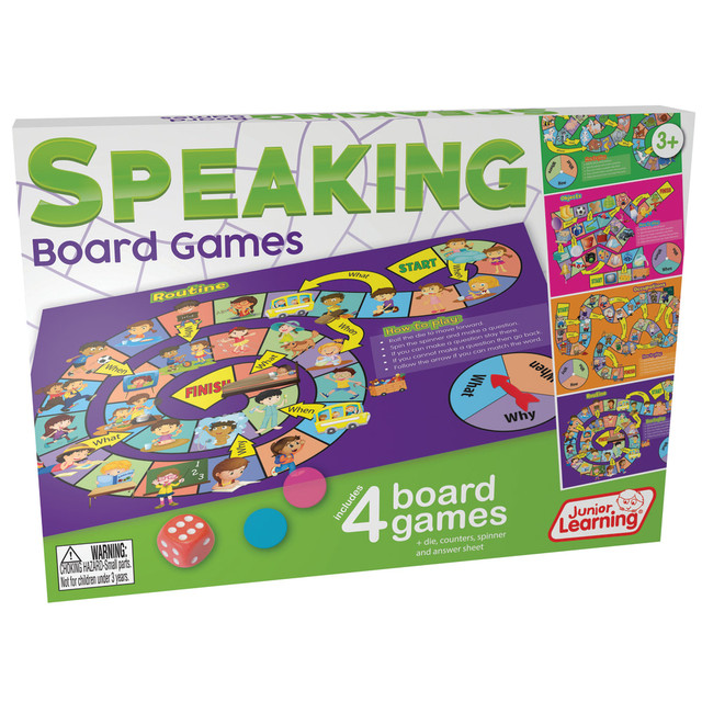 JUNIOR LEARNING, INC. Junior Learning JRL424  Speaking Board Games