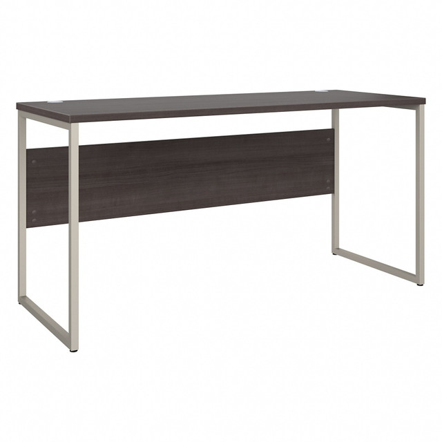 BUSH INDUSTRIES INC. HYD260SG Bush Business Furniture Hybrid 60inW x 24inD Computer Table Desk With Metal Legs, Storm Gray, Standard Delivery