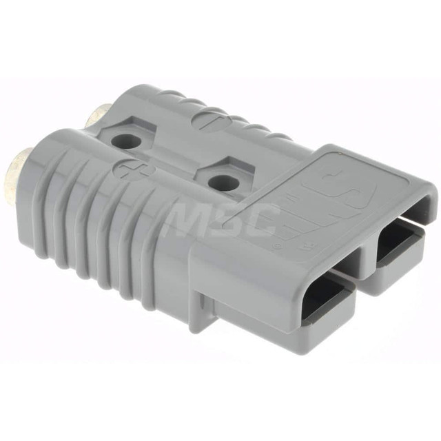 MSC 62833 1/0 AWG, 600 V, 175 A, Silver-Plated Copper Battery Connector