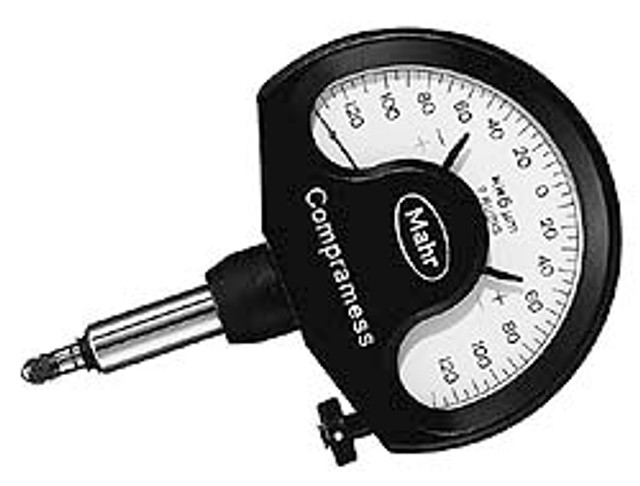 Mahr 4333900 0.0001 Inch Graduation, 0.005 Inch Max Measurement, Dial Comparator Gage