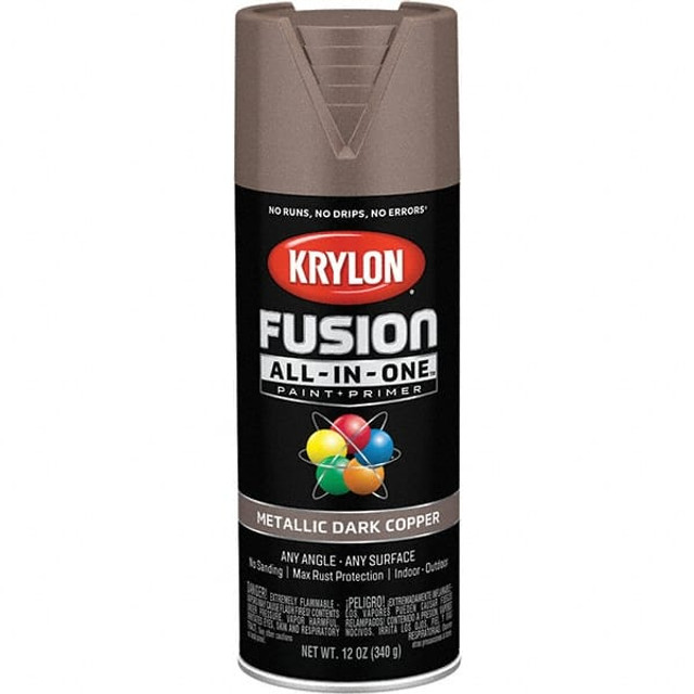 Krylon K02767007 Acrylic Enamel Spray Paint: Dark Copper, Metallic, 12 oz