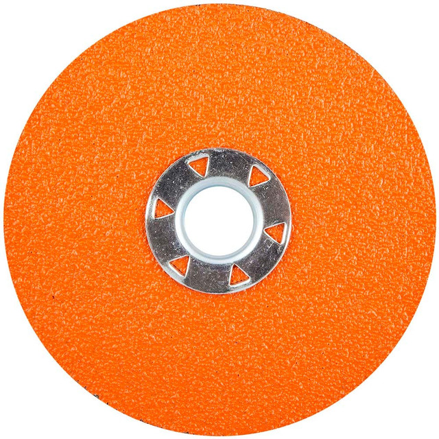 Norton 69957370207 Fiber Disc: 4-1/2" Disc Dia, 5/8" Hole, 60 Grit, Ceramic Alumina