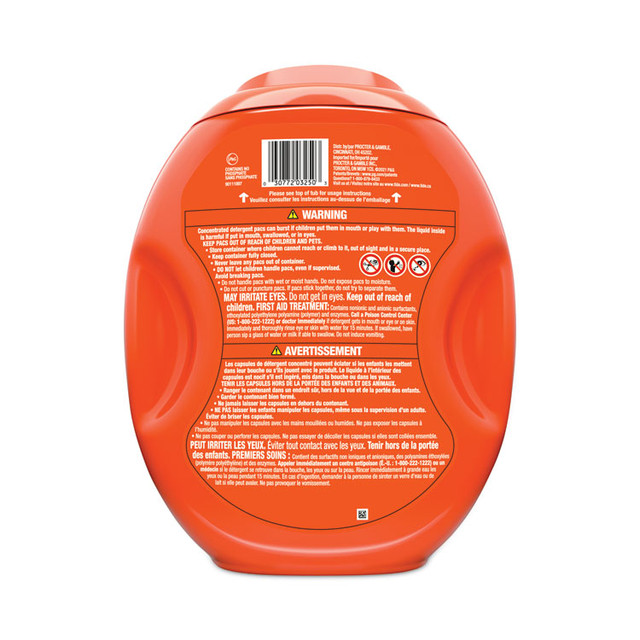 PROCTER & GAMBLE Tide® 03250 Pods, HE Compatible, Spring Meadow, 112 Pods/Tub, 4 Tubs/Carton