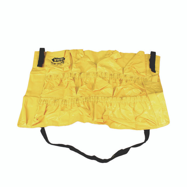 IMPACT PRODUCTS, LLC 7705 Gator Caddy Vinyl Yellow Bag, Nine Compartments, 20 x 20.5, Yellow