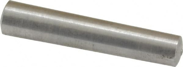 Value Collection MSC67550244X Size 4, 0.224" Small End Diam, 0.25" Large End Diam, Uncoated Steel Taper Pin