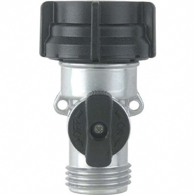 Gilmour 805084-1001 Garden Hose Shut-Off Valve: Female & Male, 3/4", Metal