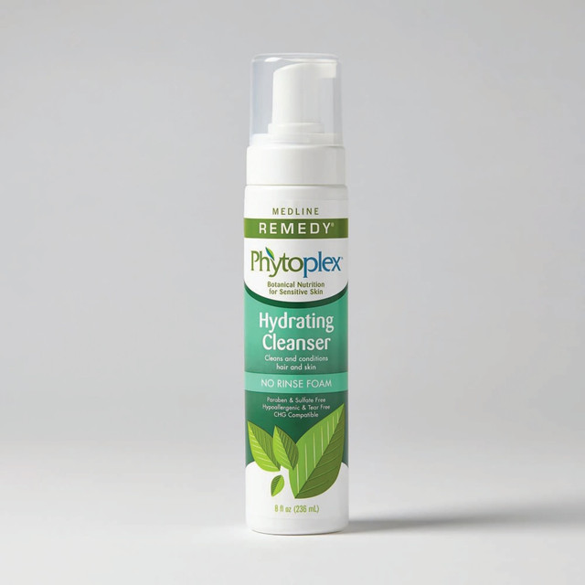 MEDLINE INDUSTRIES, INC. MSC092108 Remedy Phytoplex Hydrating Cleansing Foam, 8 Oz, Case Of 12