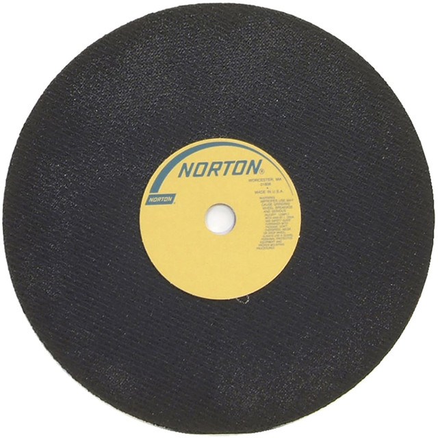 Norton 69083149615 Cut-Off Wheel: 24" Dia, 7/32" Thick, 1-3/4" Hole, Zirconia Alumina