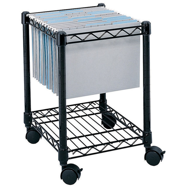 SAFCO PRODUCTS CO Safco 5277BL  Rolling Cart, Letter/Legal, Black