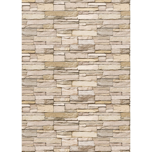 ARTHUR SCHUMAN INC. Teacher Created Resources TCR32355  Better Than Paper Bulletin Board Paper, 4ft x 12ft, Stacked Stone, Pack Of 4 Rolls