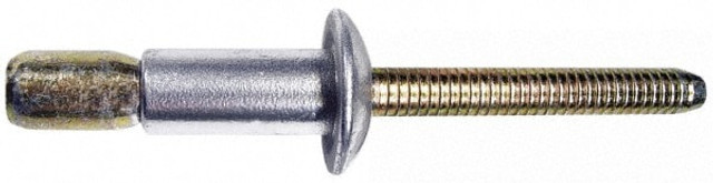 Marson MGLP-R6-7-PKT Structural Blind Rivet: Protruding Head, Steel Body, Steel Mandrel