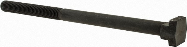 Gibraltar 842691-G Steel T-Slot Bolt: 5/8-11, 4" Thread Length, 5/8" Slot Width, Black Finish