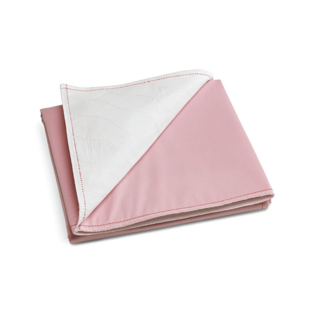 MEDLINE INDUSTRIES, INC. MDTIU2TBFPEA Sofnit 200 Reusable Underpads, 24in x 36in, Pink/White, Case Of 12