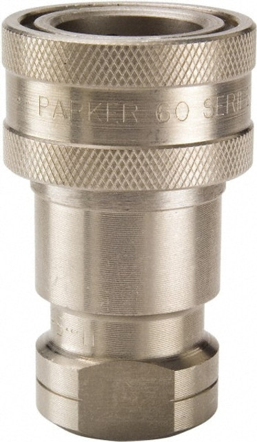 Parker SH6-62 Hydraulic Hose Female Pipe Rigid Coupler Fitting: 3/4", 1,500 psi