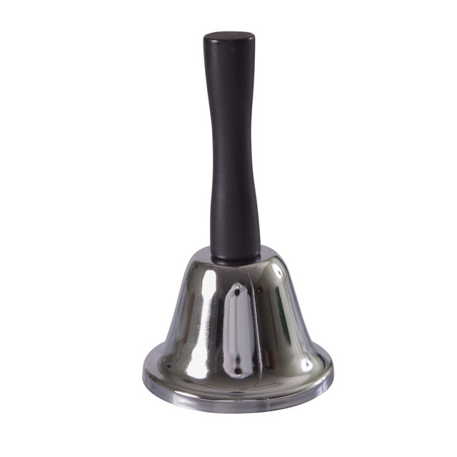 MABIS HEALTHCARE, INC. 640-5401-0000 DMI Call Bell, 4 3/4in, Silver/Black