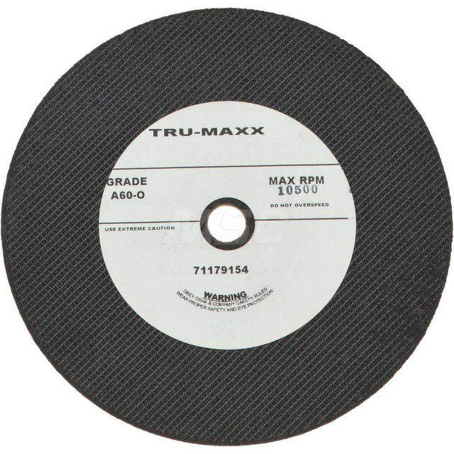 Tru-Maxx 910050 Cut-Off Wheel: 6" Dia, 1/16" Thick, 1/2" Hole, Aluminum Oxide