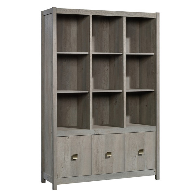 SAUDER WOODWORKING CO. 422868 Sauder Cannery Bridge Storage Wall, Mystic Oak SAUDER WOODWORKING CO. 422868 Sauder Cannery Bridge Storage Wall, Mystic Oak