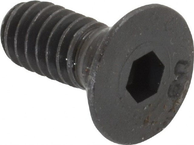 Unbrako 105321 1/4-20 5/8" OAL Hex Socket Drive Flat Socket Cap Screw