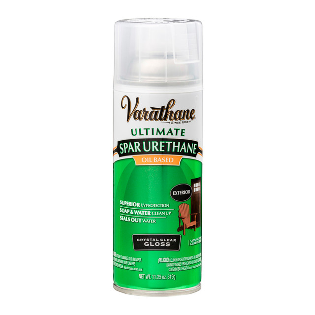 RUST-OLEUM CORPORATION 340407 Varathane Ultimate Oil-Based Spar Urethane, 11.25 Oz, Satin Gloss, Pack Of 6 Cans RUST-OLEUM CORPORATION 340407 Varathane Ultimate Oil-Based Spar Urethane, 11.25 Oz, Satin Gloss, Pack Of 6 Cans