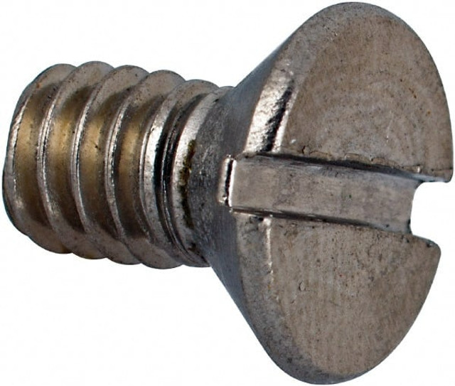 Value Collection VT3215PS Machine Screw: 1/4-20 x 1/2 Flat Head, Slotted