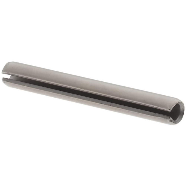 Value Collection R63090640 Slotted Spring Pin: 0.125" Dia, 1" Long, 420 Stainless Steel