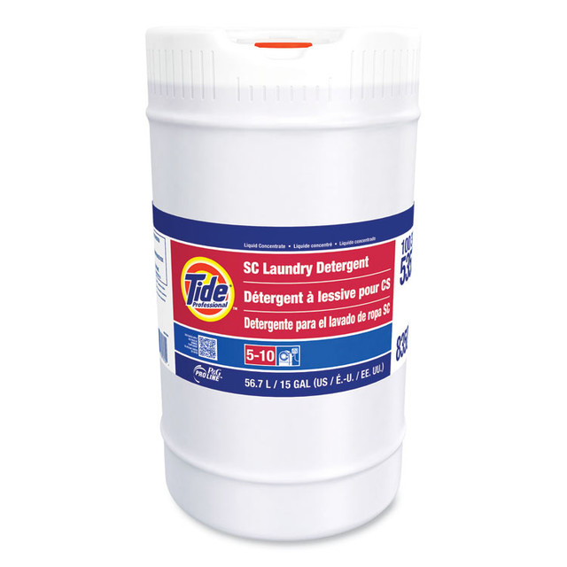 PROCTER & GAMBLE Tide® Professional™ 53532 SC Laundry Detergent, 15 gal Closed-Loop Container