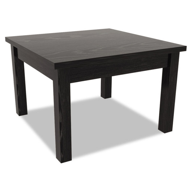 ALERA VA7520BK Alera Valencia Series Occasional Table, Rectangle, 23.63w x 20d x 20.38h, Black