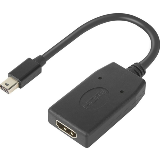 LENOVO, INC. 4X90Q93976 Lenovo ThinkStation Mini DP to HDMI - 6.69in HDMI/Mini DisplayPort A/V Cable for Audio/Video Device, Monitor, Workstation - First End: HDMI Type A Digital Audio/Video - Second End: Mini DisplayPort Digital Audio/Video - Black LENOVO, INC. 4X90Q93976 Lenovo ThinkStation Mini DP to HDMI - 6.69in HDMI/Mini DisplayPort A/V Cable for Audio/Video Device, Monitor, Workstation - First End: HDMI Type A Digital Audio/Video - Second End: Mini DisplayPort Digital Audio/Video - Black