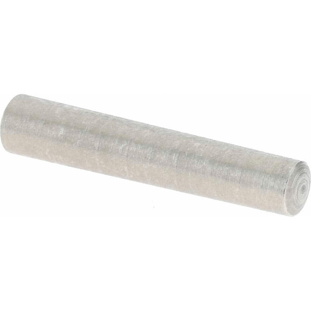 Value Collection MSC67701128X Size 2, 0.1722" Small End Diam, 0.193" Large End Diam, Passivated Stainless Steel Taper Pin