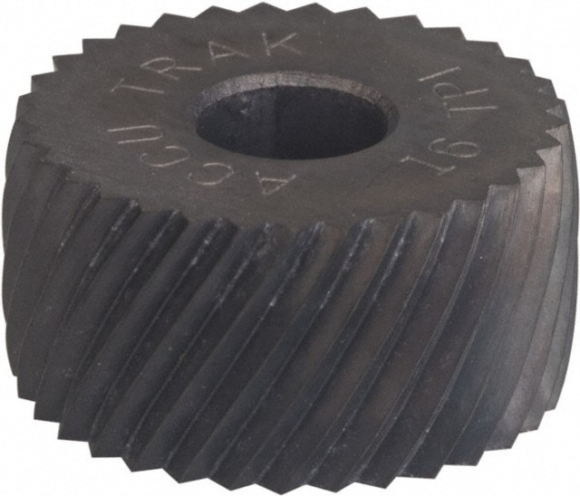 MSC KPRV450FNC Convex Knurl Wheel: 3/4" Dia, 70 ° Tooth Angle, 50 TPI, Diagonal, Cobalt