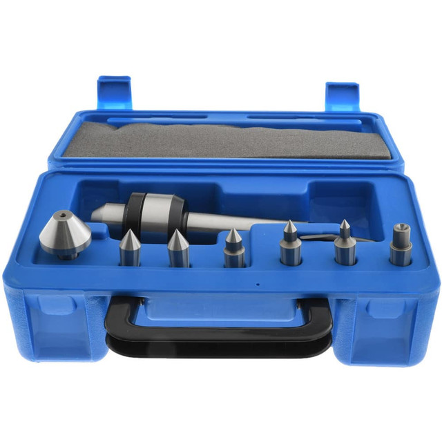 Value Collection CL-21-007 Live Center & Point Sets; Set Type: Live Center & Point Set; Shank Type: Morse Taper; Maximum Workpiece Weight (Lb.): 1100 lb; Point Style: Standard; Point Length (Inch): 1-3/16 in; Taper Size: MT3; Maximum Rpm: 1800 RPM; N