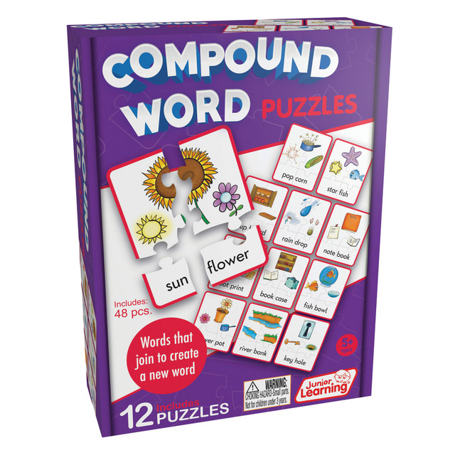 JUNIOR LEARNING, INC. Junior Learning JRL244  Compound Puzzles