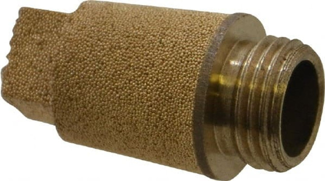 Legris 0670 00 10 Pneumatic Threaded Silencer Muffler: 1/8" BSPP, 4 CFM, 85 dB