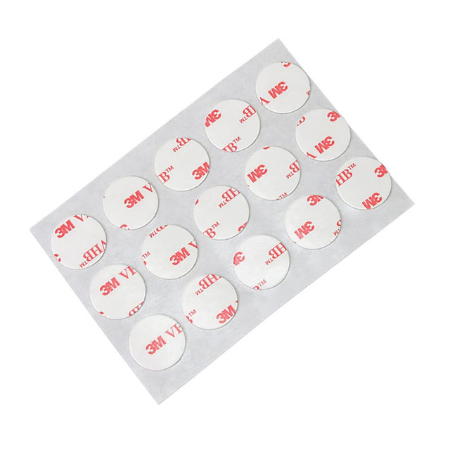 3M White Double-Sided Foam Tape: 3/4" Wide, 25 mil Thick, Acrylic Adhesive 888519064269