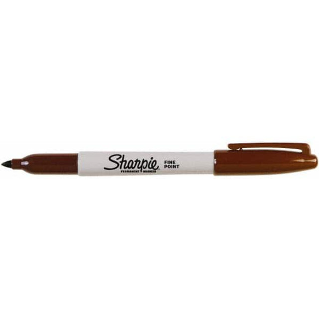 Sharpie 30037 Permanent Marker: Brown, AP Non-Toxic, Fine Point