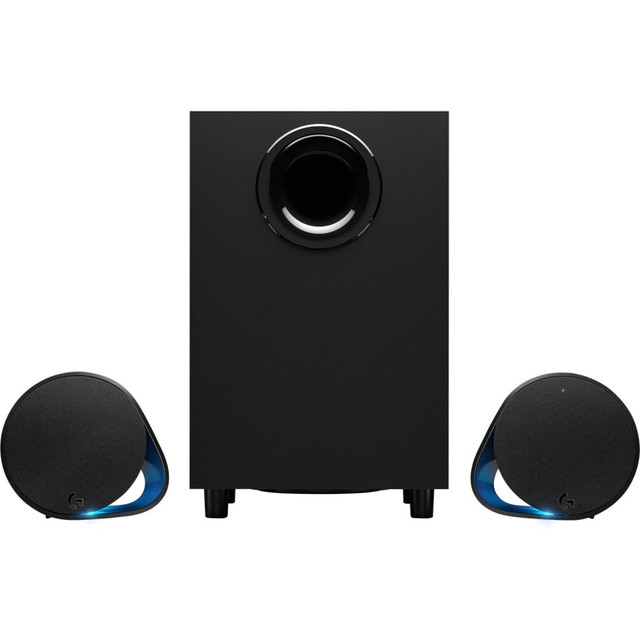 LOGITECH 980-001300  LIGHTSYNC G560 2.1 Bluetooth Speaker System - 240 W RMS - Black - 40 Hz to 18 kHz - DTS:X, 3D Surround Sound - USB - 1 Pack