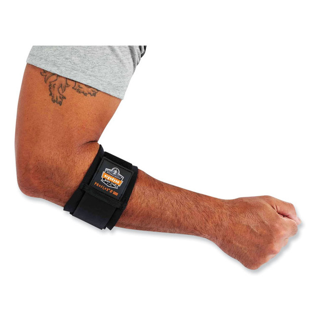 TENACIOUS HOLDINGS, INC. ergodyne® 16002 ProFlex 500 Elbow Brace Strap, Small, Black