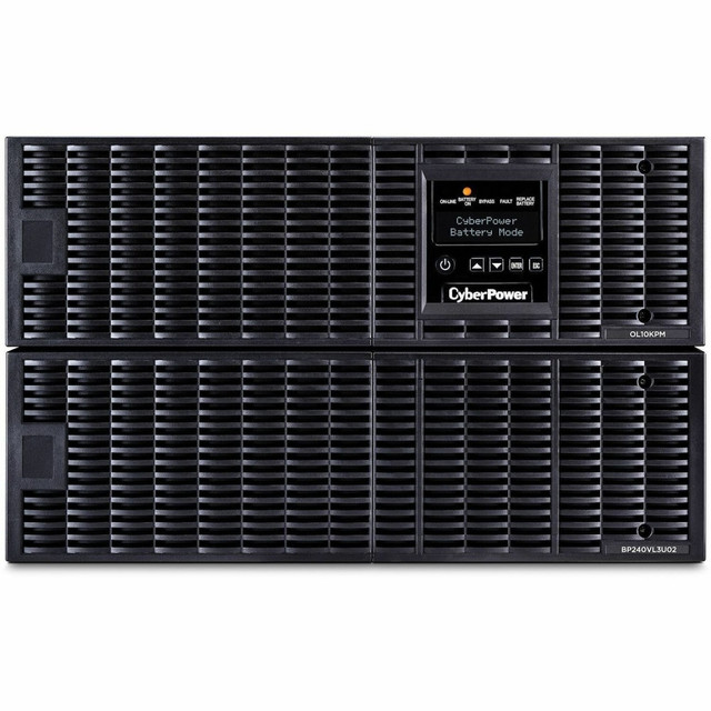 CYBERPOWERPC OL10KRT CyberPower OL10KRT Smart App Online UPS Systems - 10000VA/10000W, 200 - 240 VAC, Hardwire, 6U, Rack / Tower, Sine Wave, 4 Outlets, LCD, PowerPanel Business, $300000 CEG, 3YR Warranty CYBERPOWERPC OL10KRT CyberPower OL10KRT Smart App Online UPS Systems - 10000VA/10000W, 200 - 240 VAC, Hardwire, 6U, Rack / Tower, Sine Wave, 4 Outlets, LCD, PowerPanel Business, $300000 CEG, 3YR Warranty